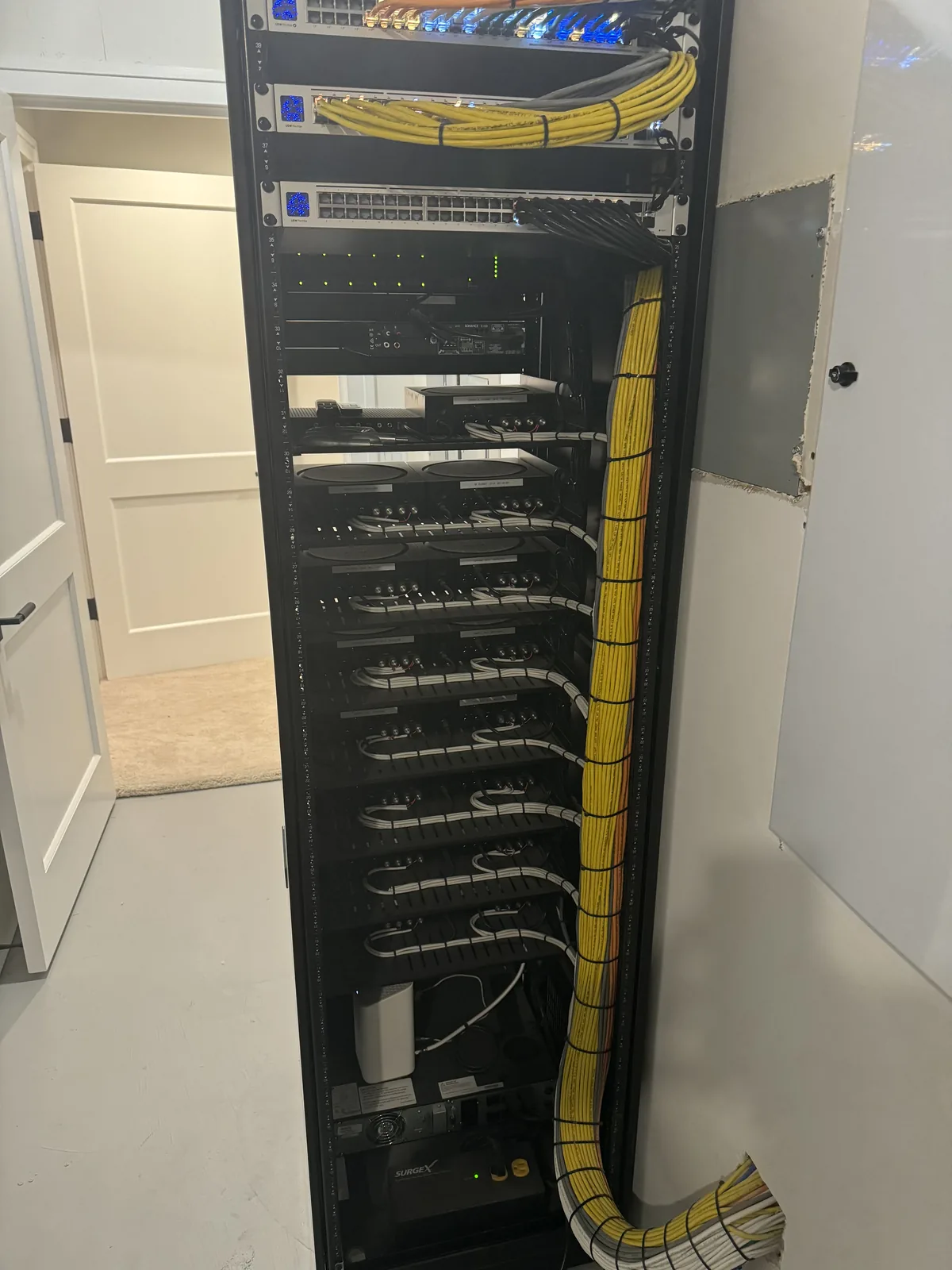 Equipment Racks project by Hooked Up Installs, photo 32