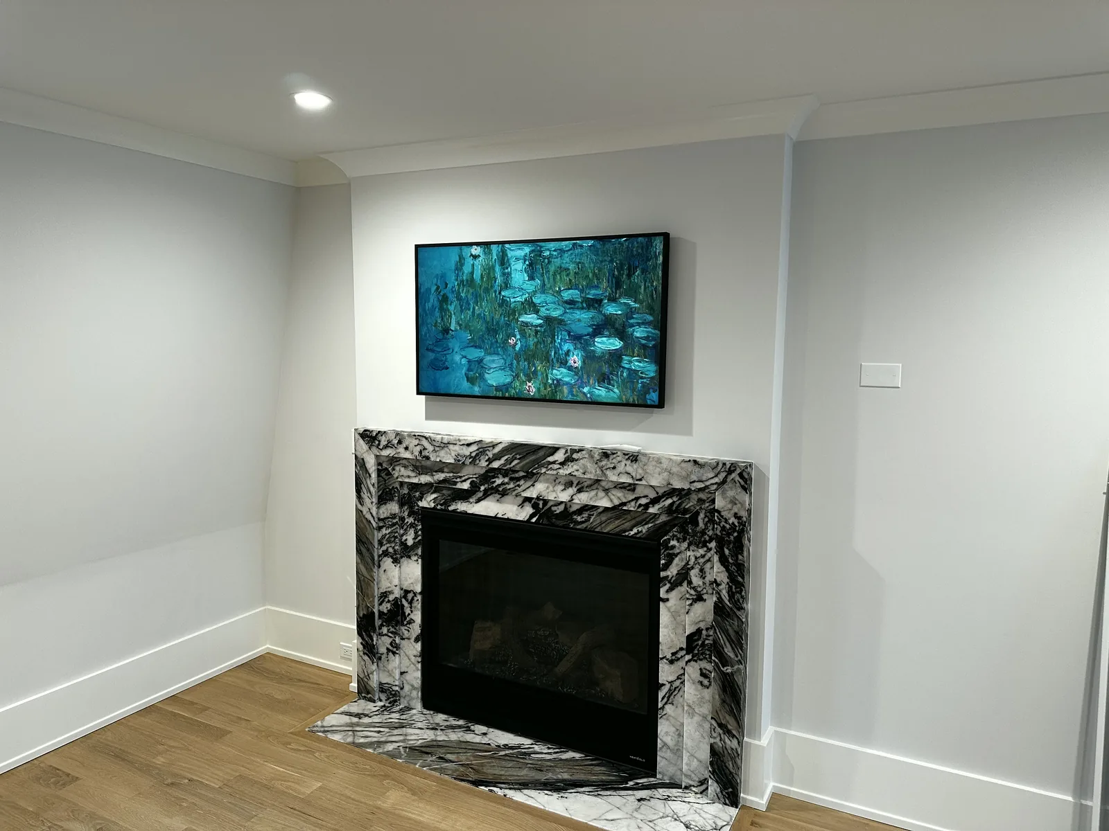 Flat Panel TV Installation project by Hooked Up Installs, photo 14