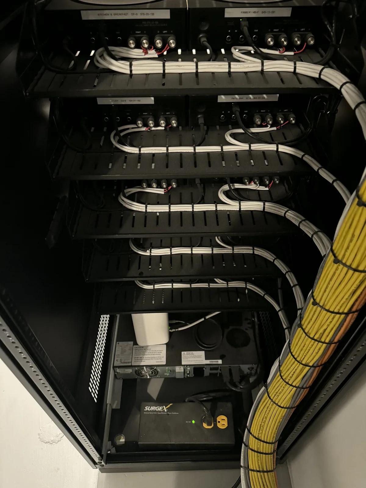 Equipment Racks project by Hooked Up Installs, photo 34