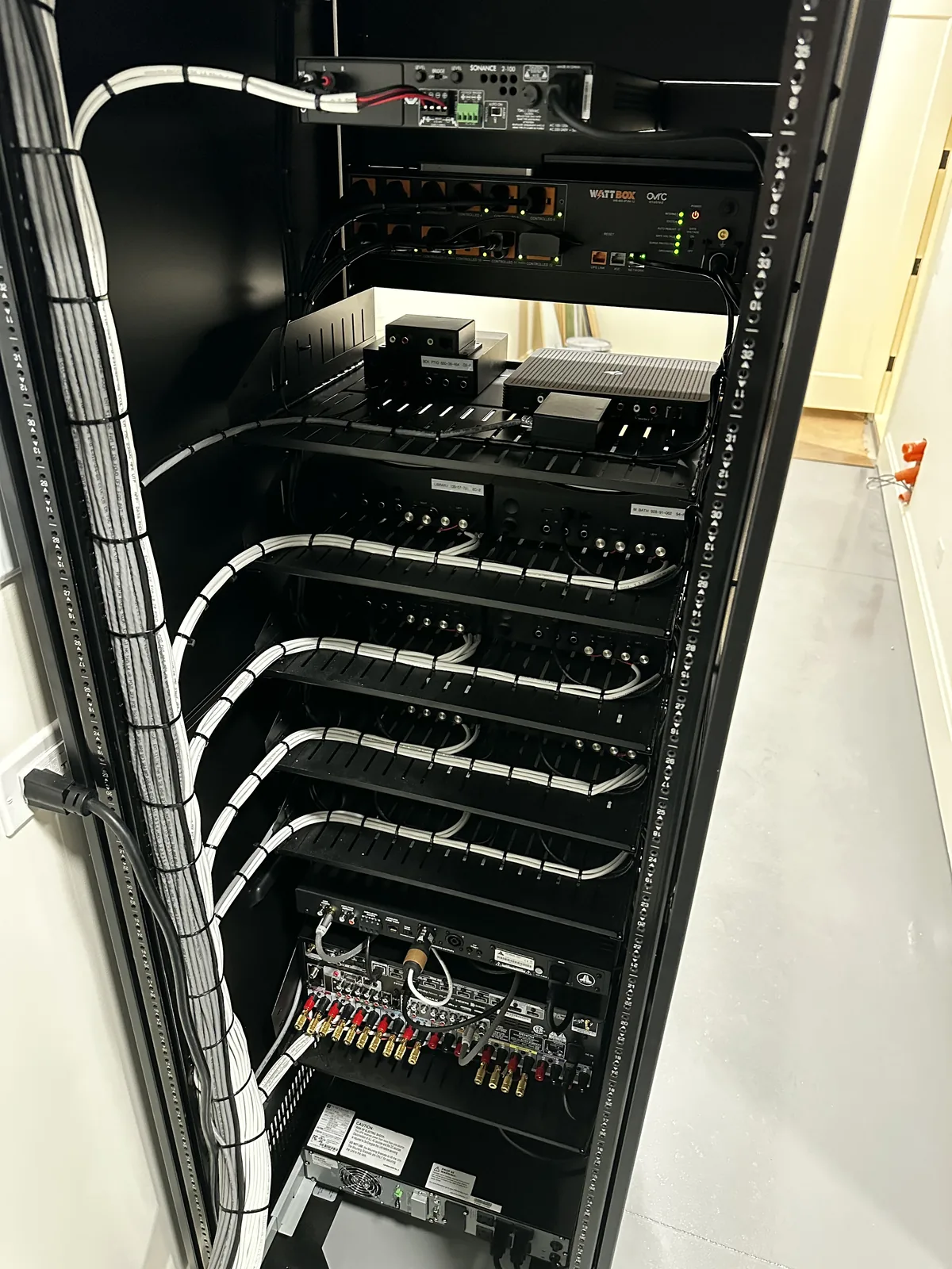 Equipment Racks project by Hooked Up Installs, photo 30