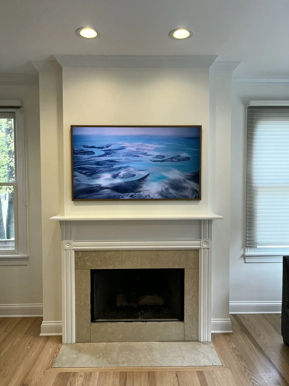 Flat Panel TV Installation project by Hooked Up Installs, photo 41