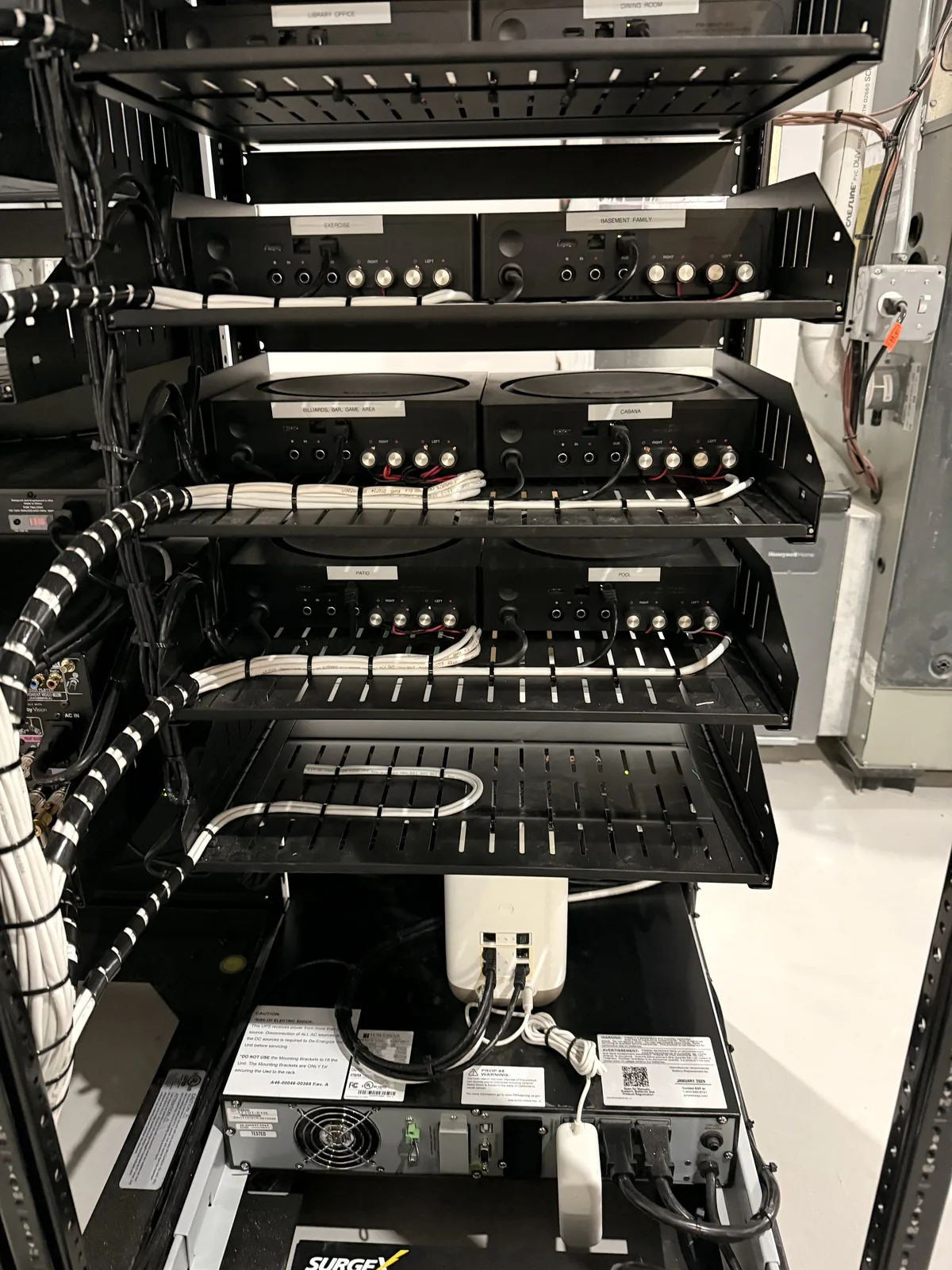 Equipment Racks project by Hooked Up Installs, photo 17