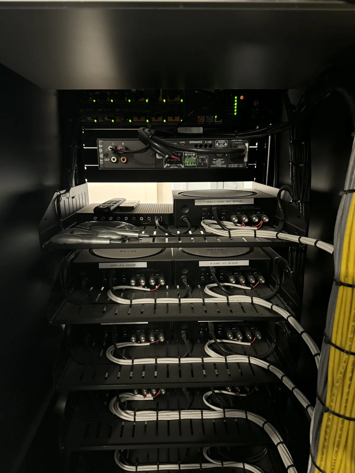 Equipment Racks project by Hooked Up Installs, photo 33