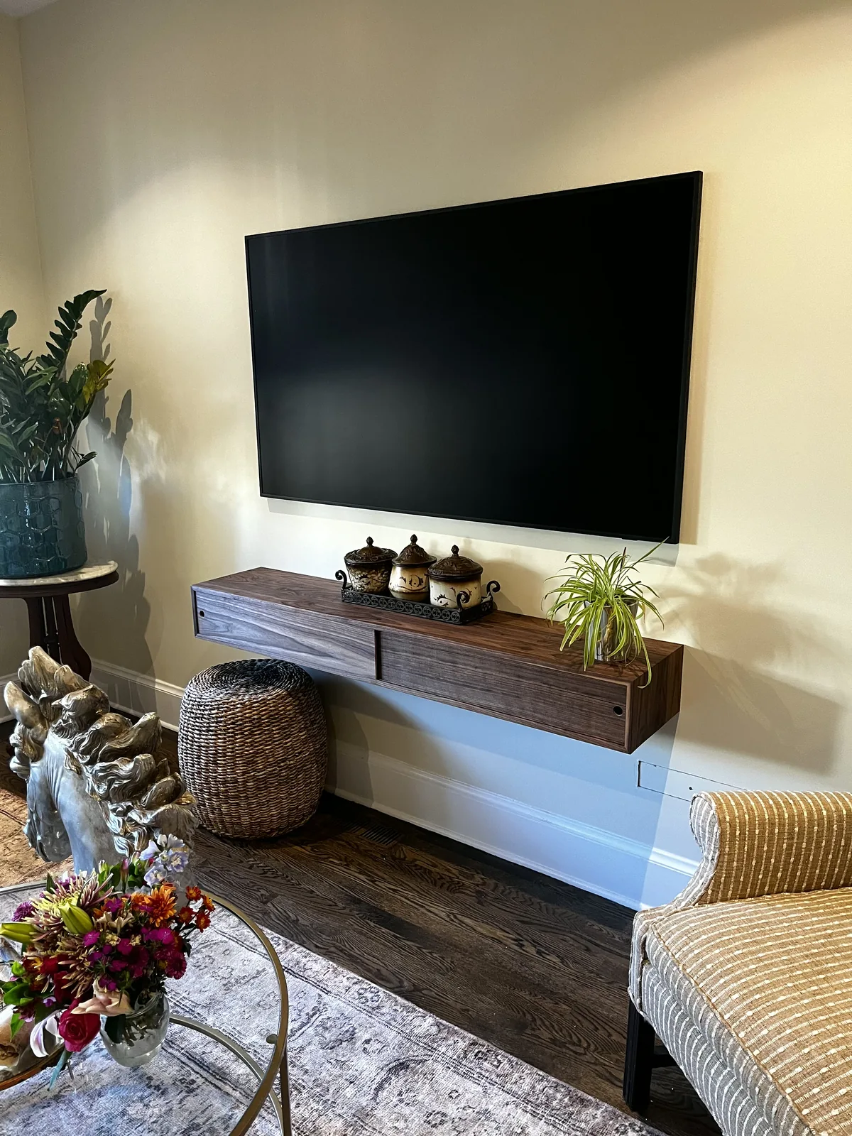 Flat Panel TV Installation project by Hooked Up Installs, photo 26