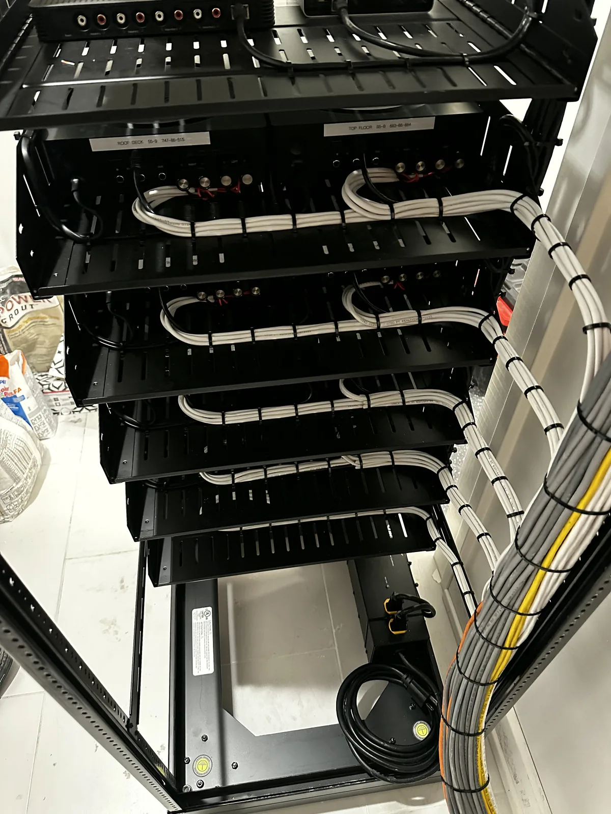 Equipment Racks project by Hooked Up Installs, photo 10