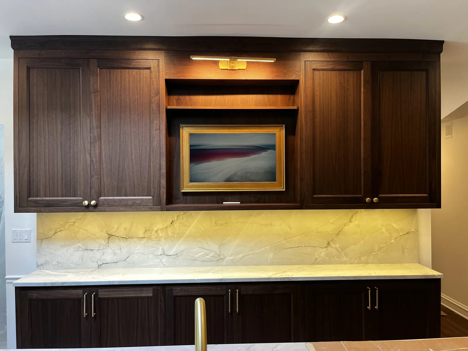 Flat Panel TV Installation project by Hooked Up Installs, photo 19