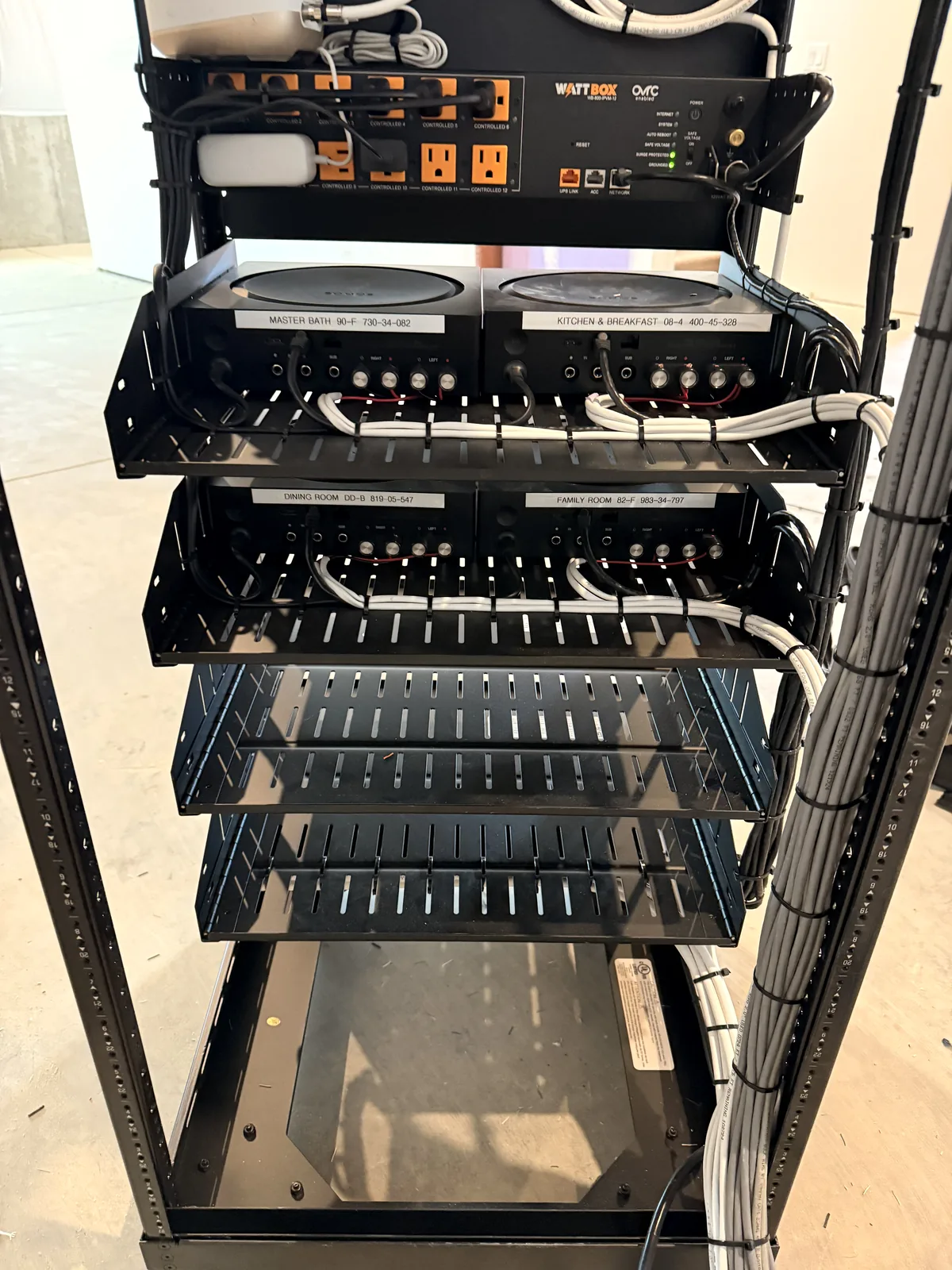 Equipment Racks project by Hooked Up Installs, photo 20