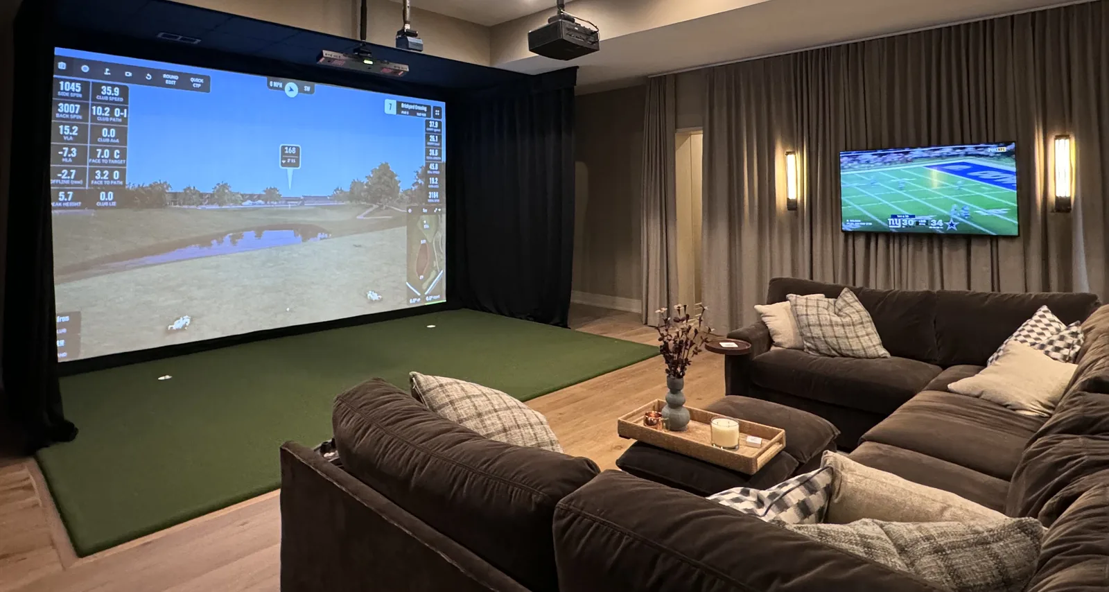 Golf Simulators project by Hooked Up Installs, photo 9