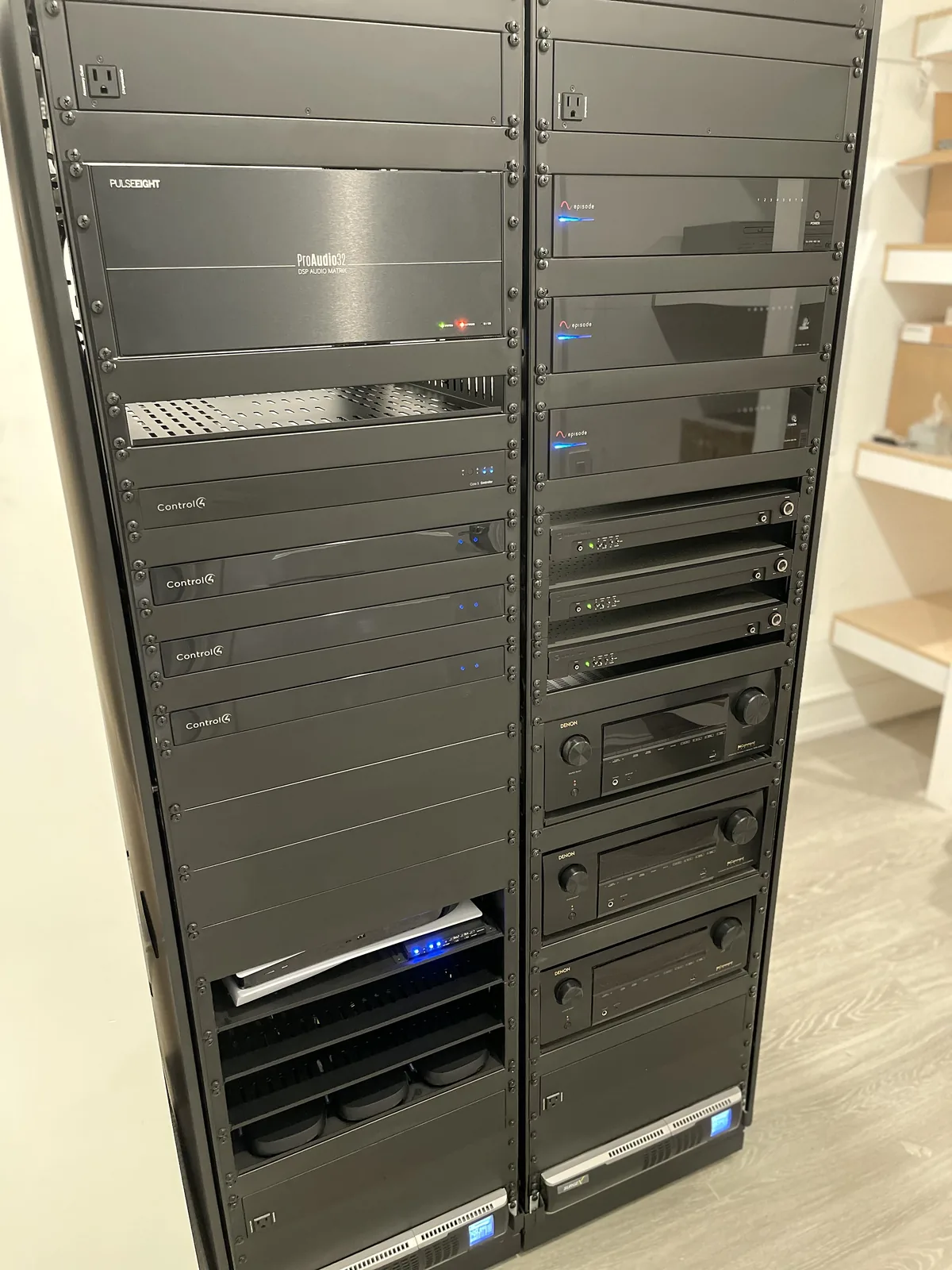 Equipment Racks project by Hooked Up Installs, photo 15