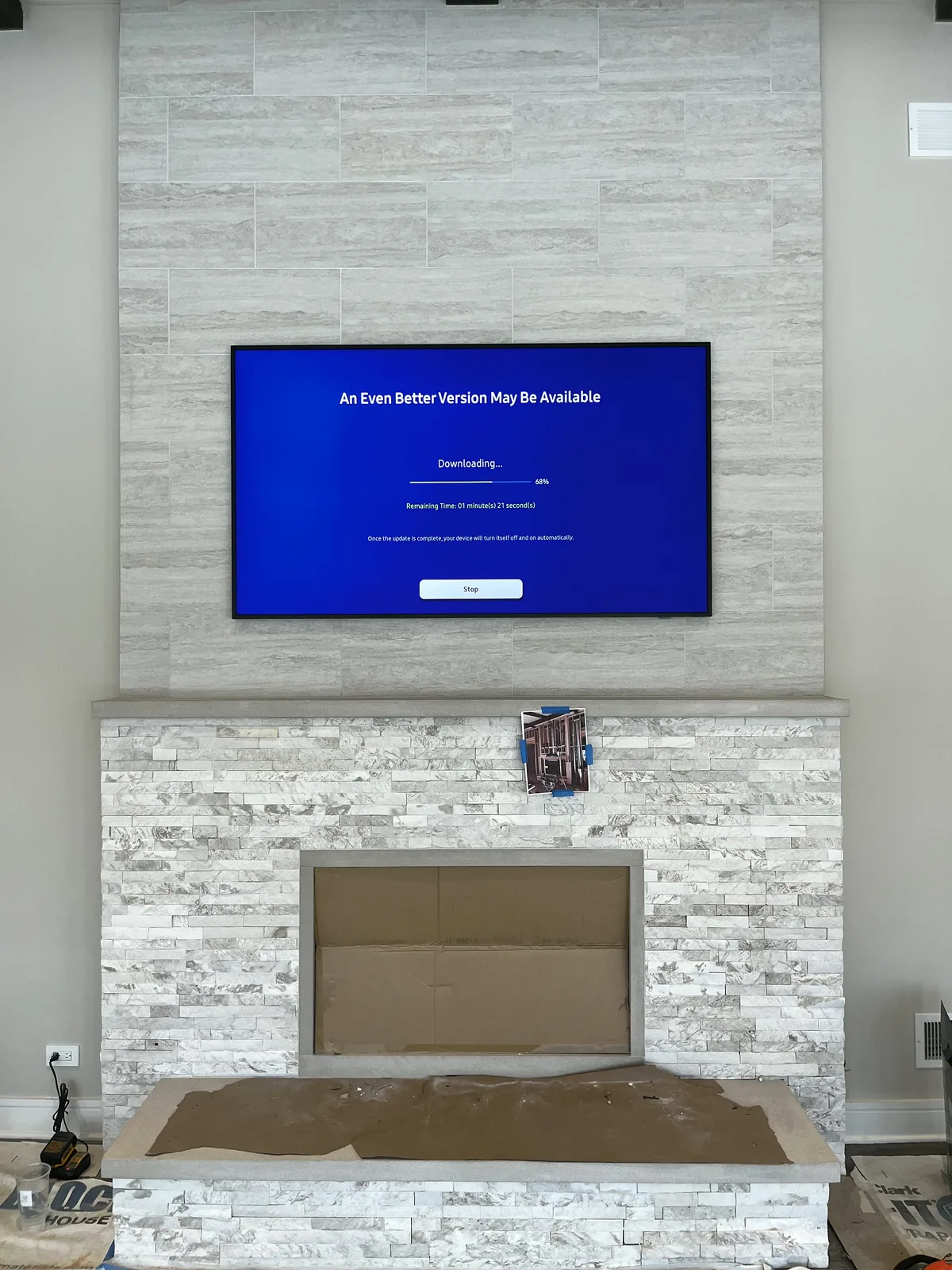Flat Panel TV Installation project by Hooked Up Installs, photo 15