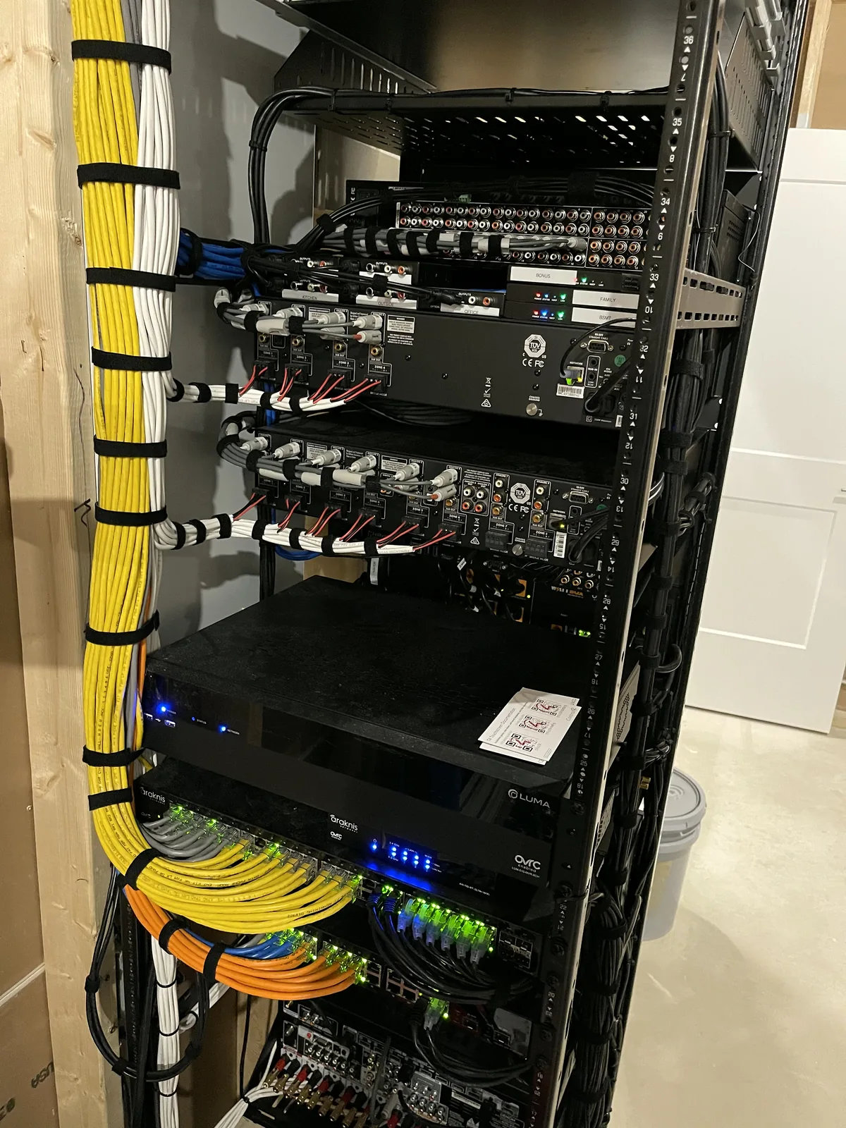 Equipment Racks project by Hooked Up Installs, photo 36