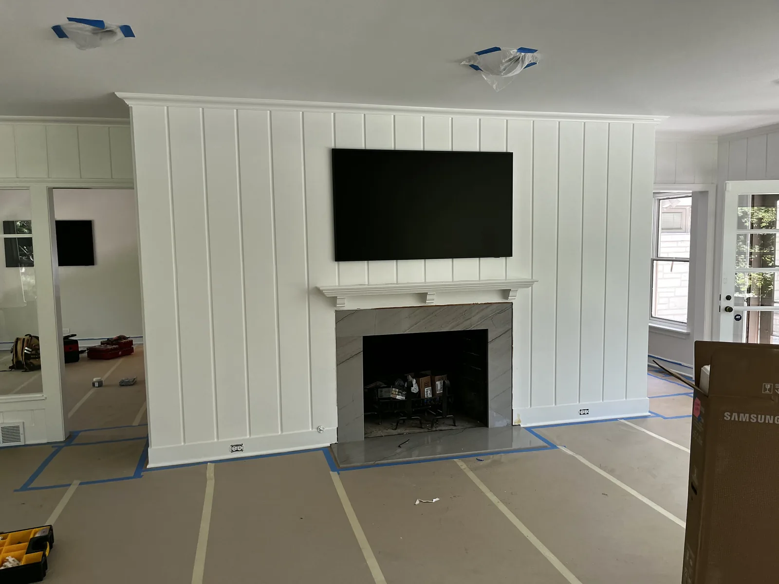 Flat Panel TV Installation project by Hooked Up Installs, photo 17