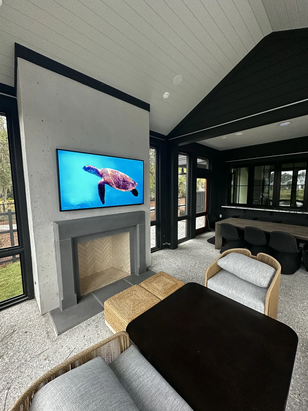 Flat Panel TV Installation project by Hooked Up Installs, photo 28